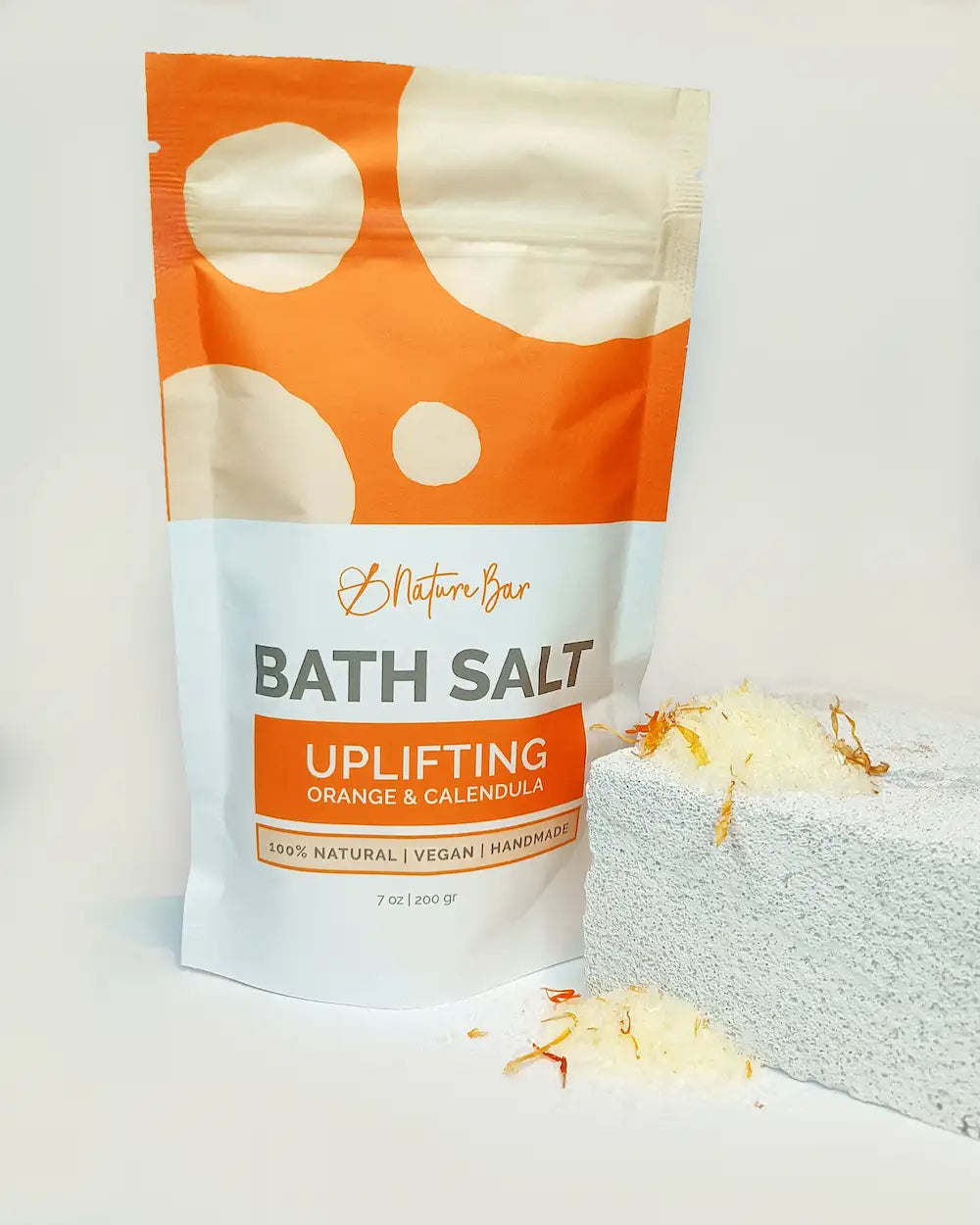 Bath salt – uplifting orange