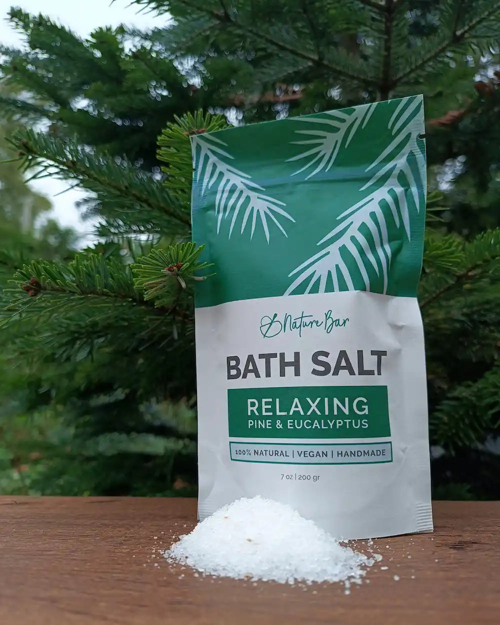 Bath salt – relaxing pine forest