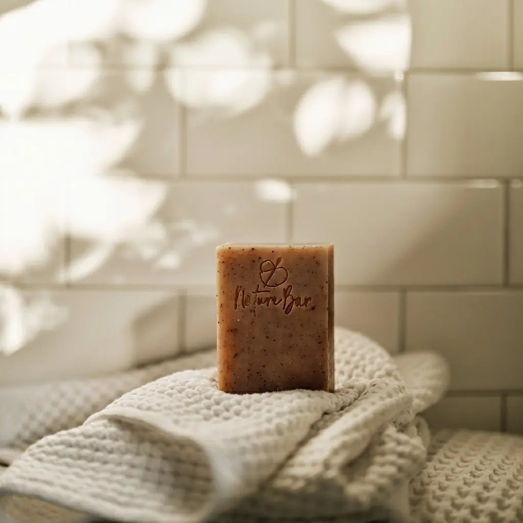 Koffie scrubzeep natuurlijke zeep bar