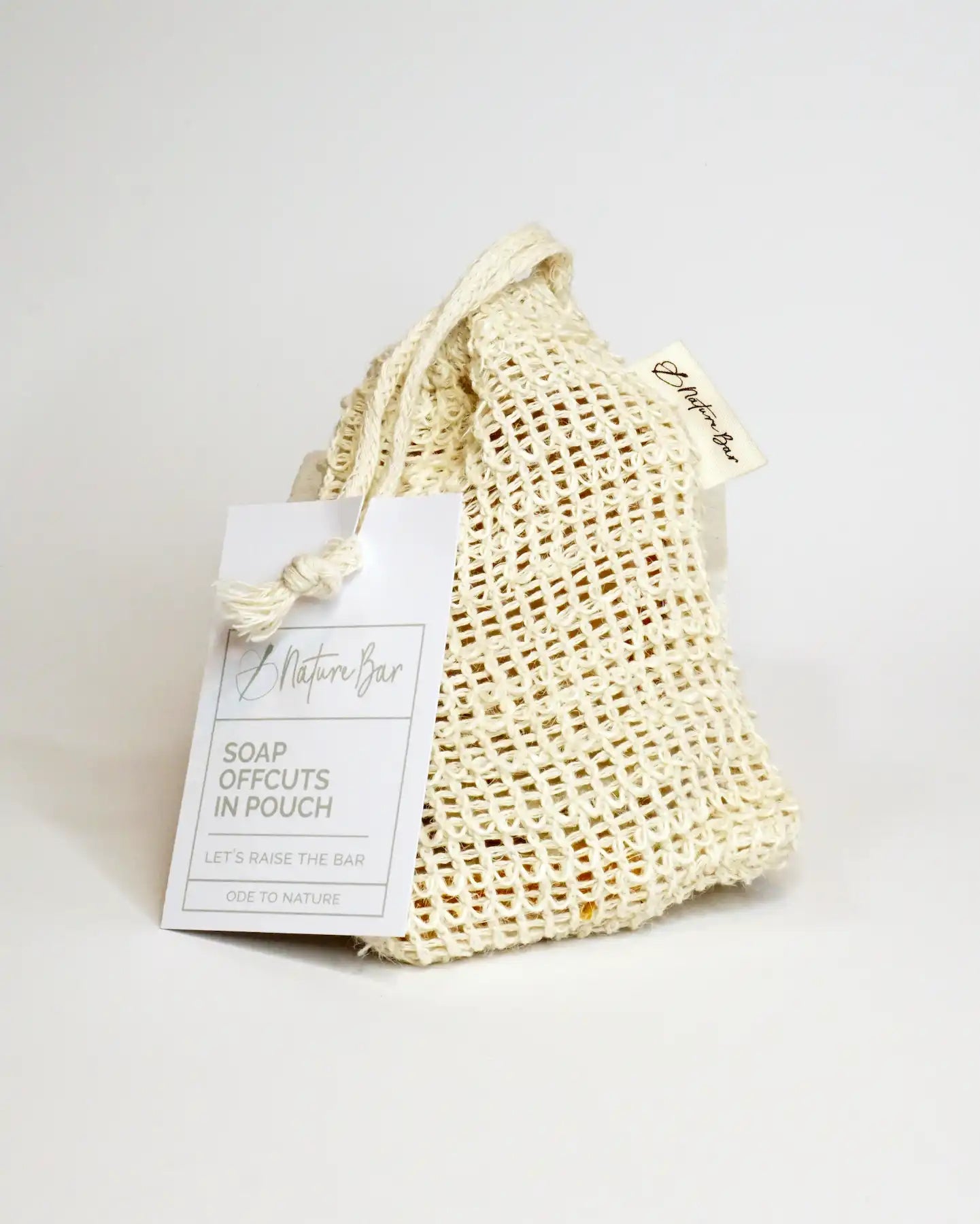Soap offcuts in pouch