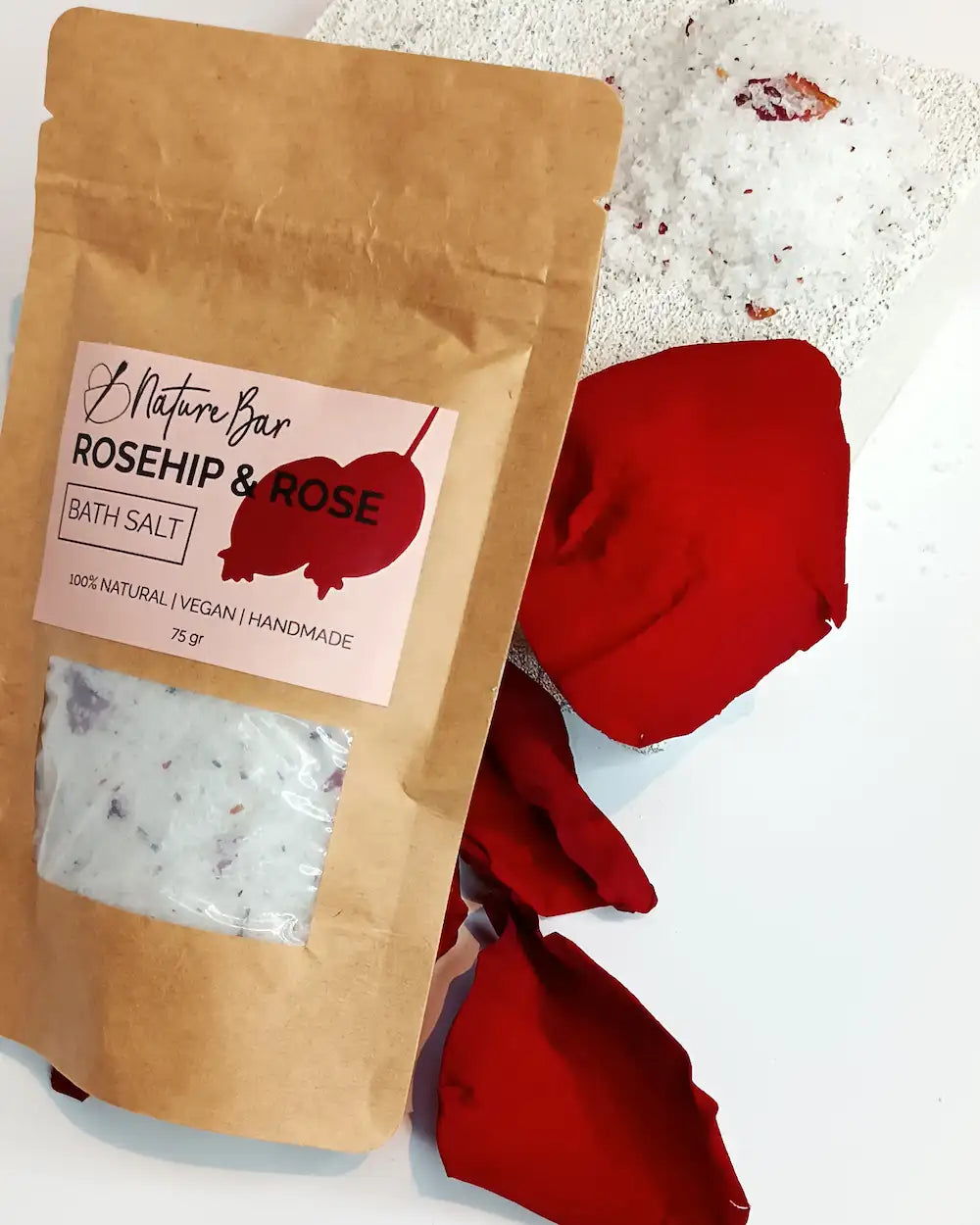 Rosehip rose soap