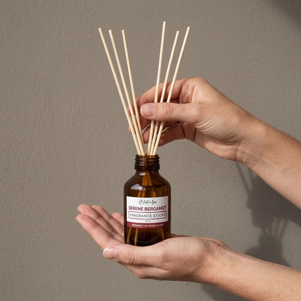 Natural Reed Diffuser - Serene Bergamot