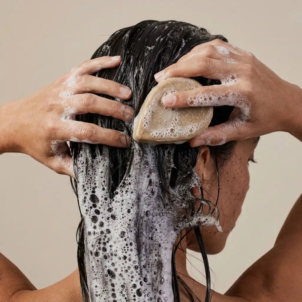  Nature Bar Kracht & Volume shampoo bar - handgemaakt in Amsterdam, vegan en vrij van siliconen