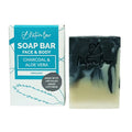Charcoal & Aloe Vera Face & Body soap bar