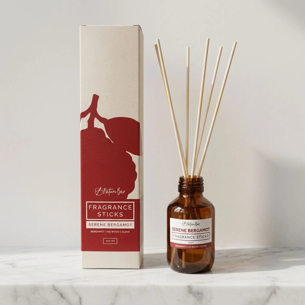 Natural Reed Diffuser - Serene Bergamot