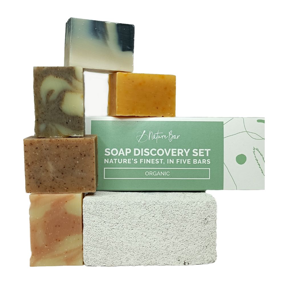 Natuurlijke zeep cadeauset