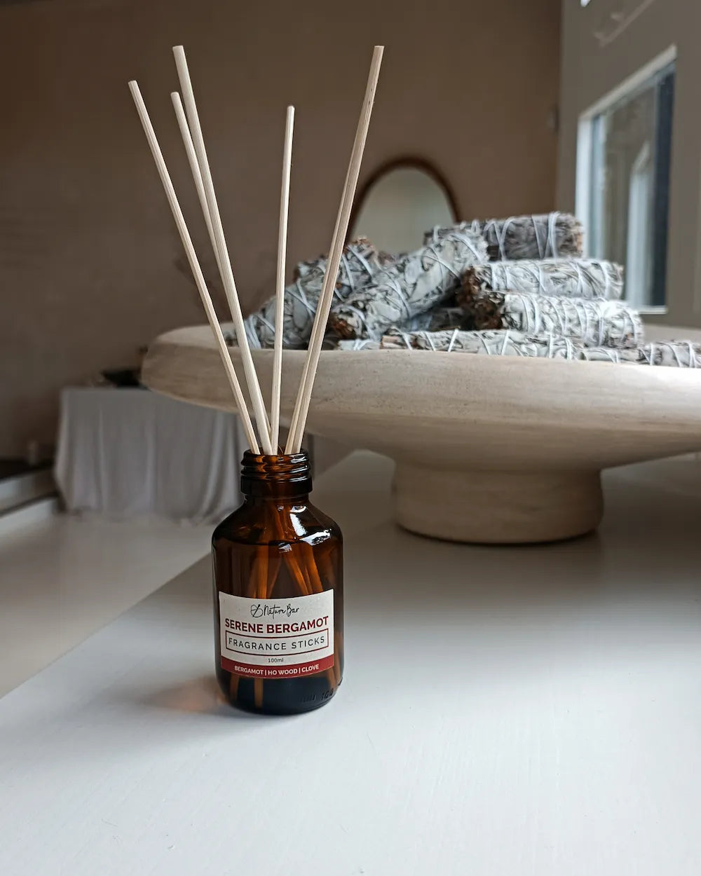 Natuurlijke geurstokjes - Serene Bergamot