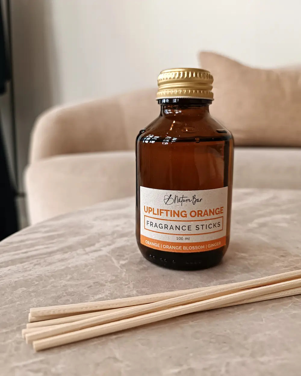 Natuurlijke geurstokjes - Uplifting Citrus